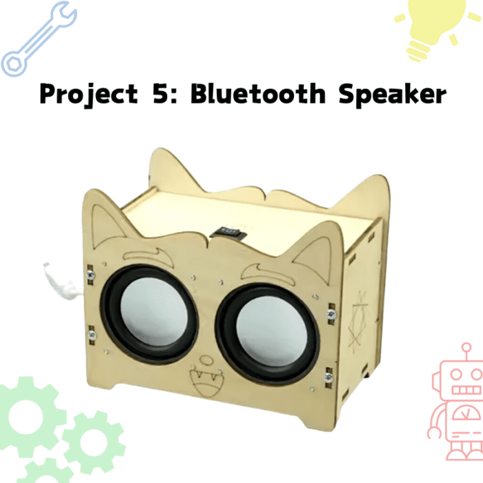 Advanced Engineering Subscription Bluetooth Speaker STEM project for kids