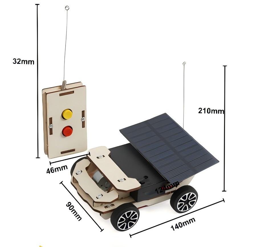 Advanced Solar Remote-Controlled Car - Image 3